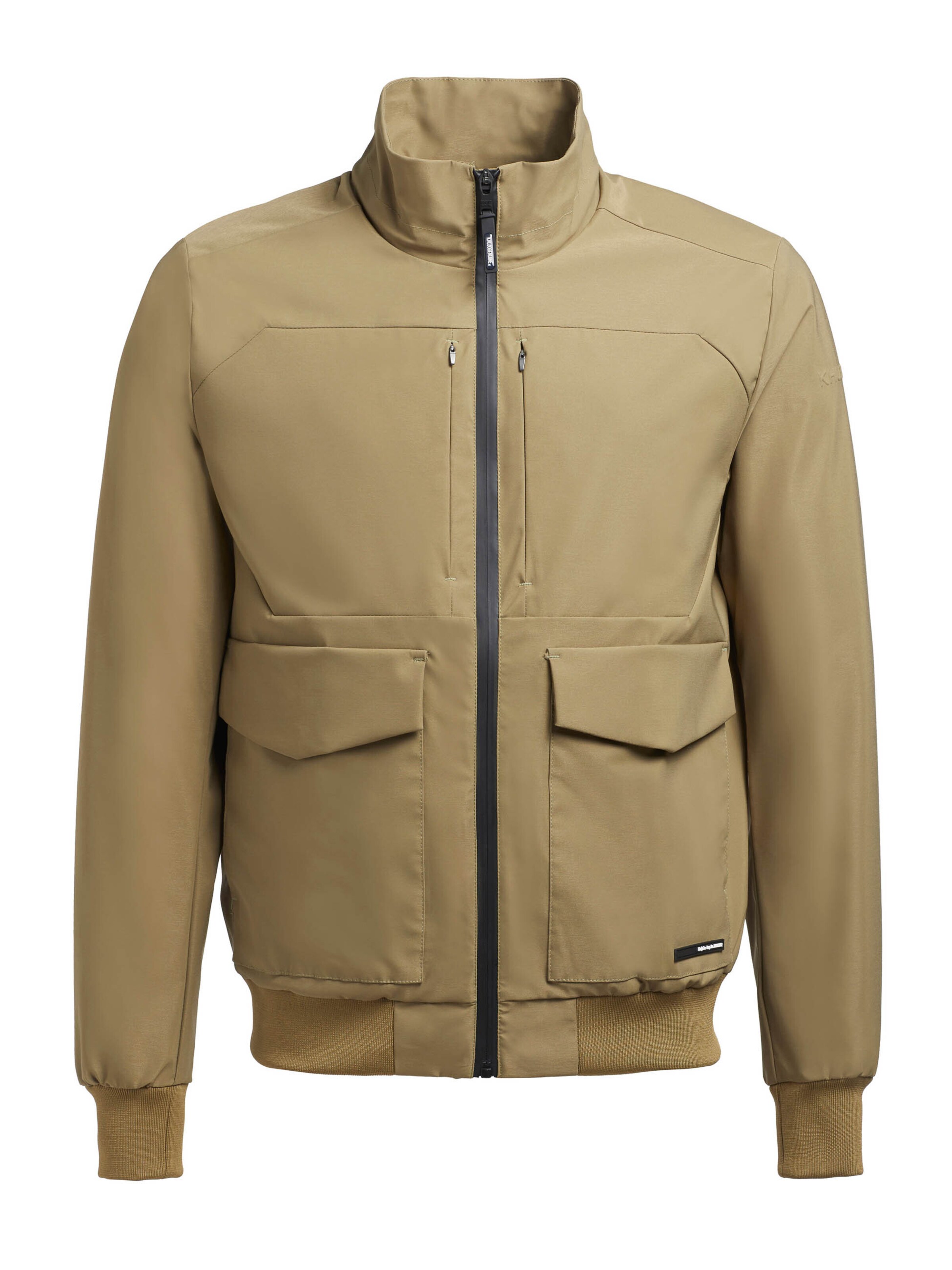 khujo Tussenjas ' MELVIN ' in de kleur Olijfgroen, Productweergave