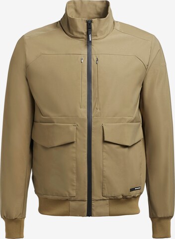 khujo Between-Season Jacket 'Melvin' in Green: front