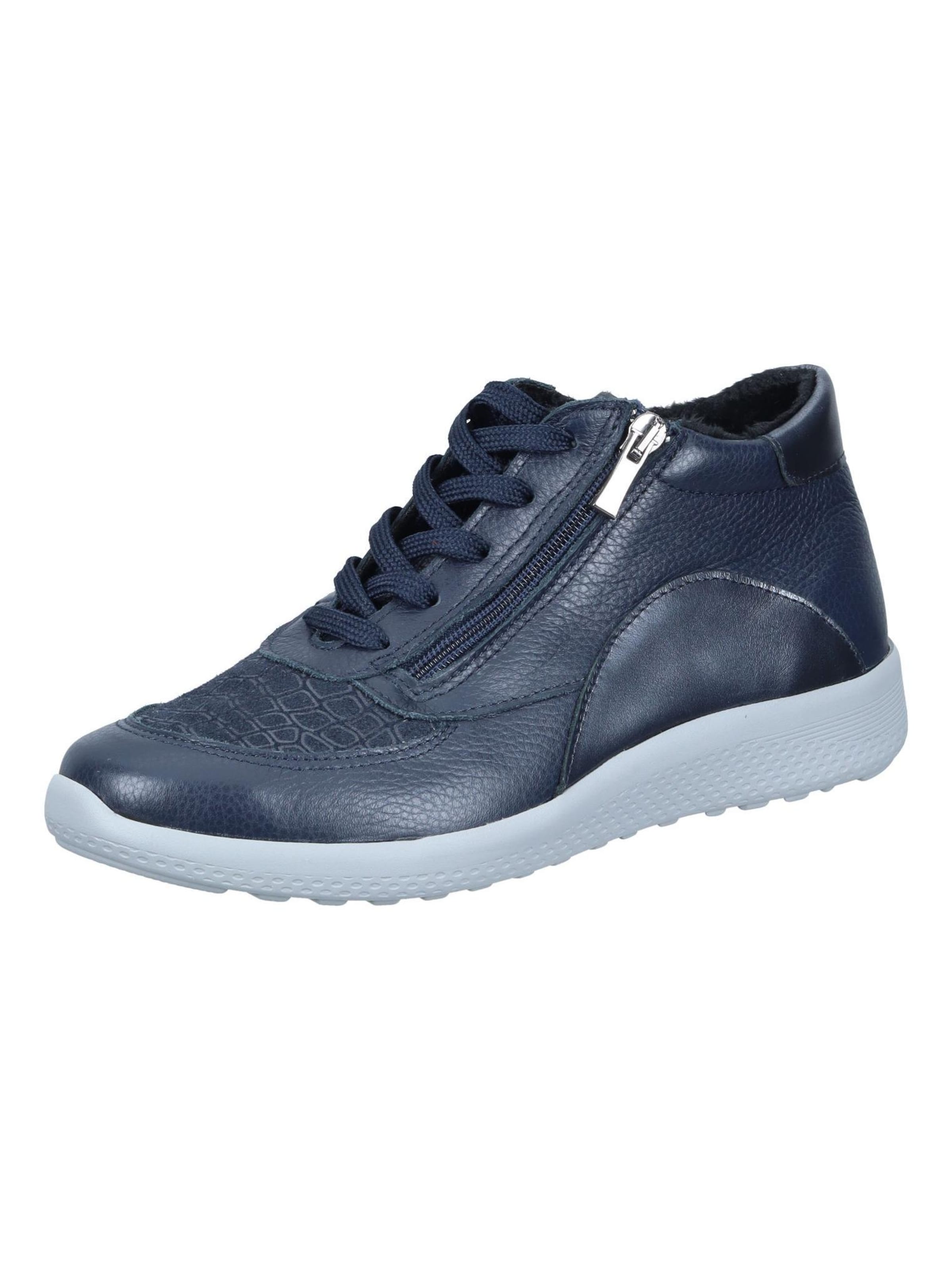 Comfortabel Ankle Boots 'Stiefeletten' in Blue: front