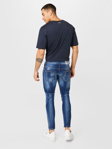 Goldgarn Slimfit Jeans 'NECKARAU' in Blau