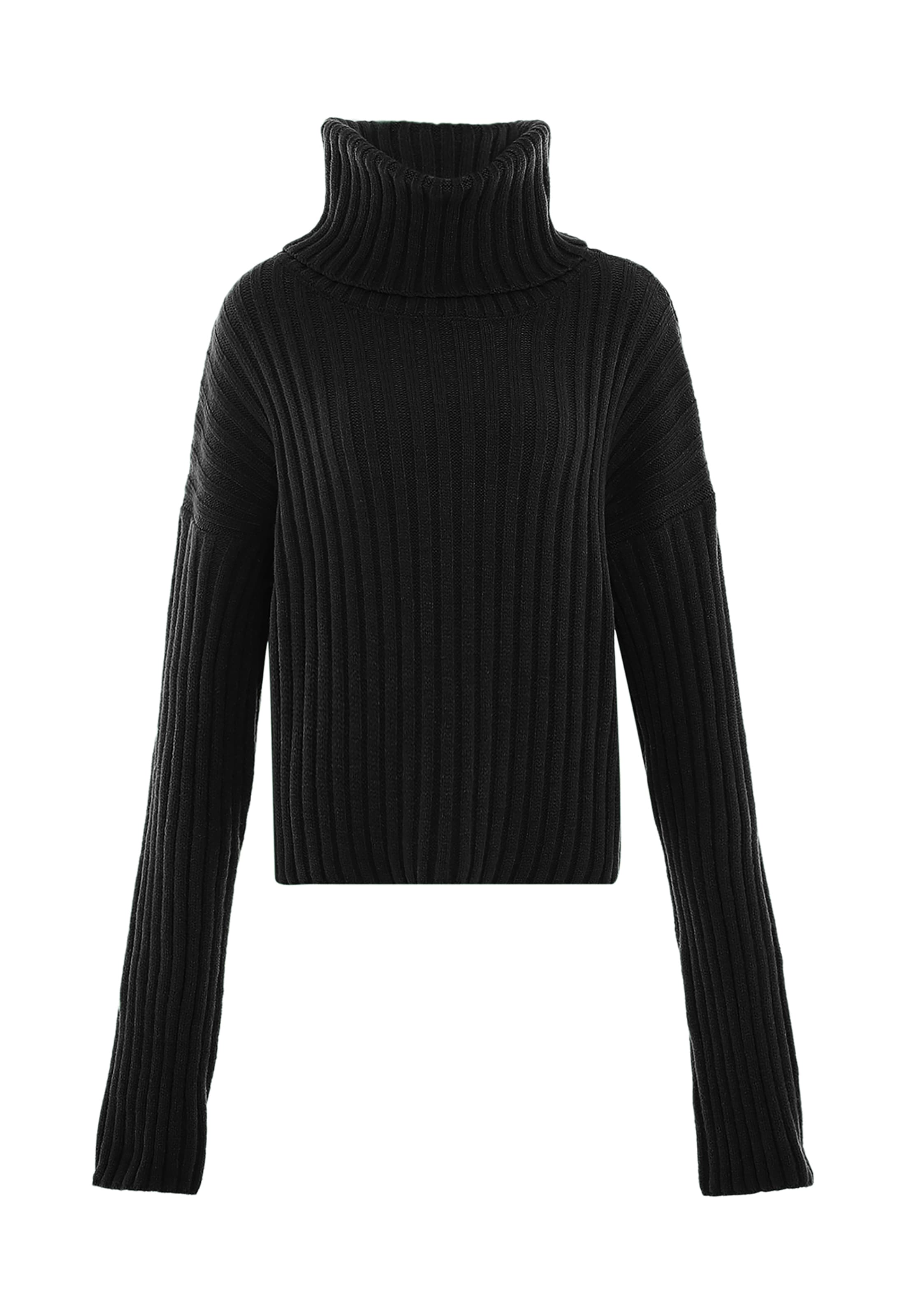 Libbi Pullover in Schwarz: Vorderseite