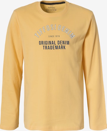 Tiffosi Shirt 'Carl' in Yellow: front