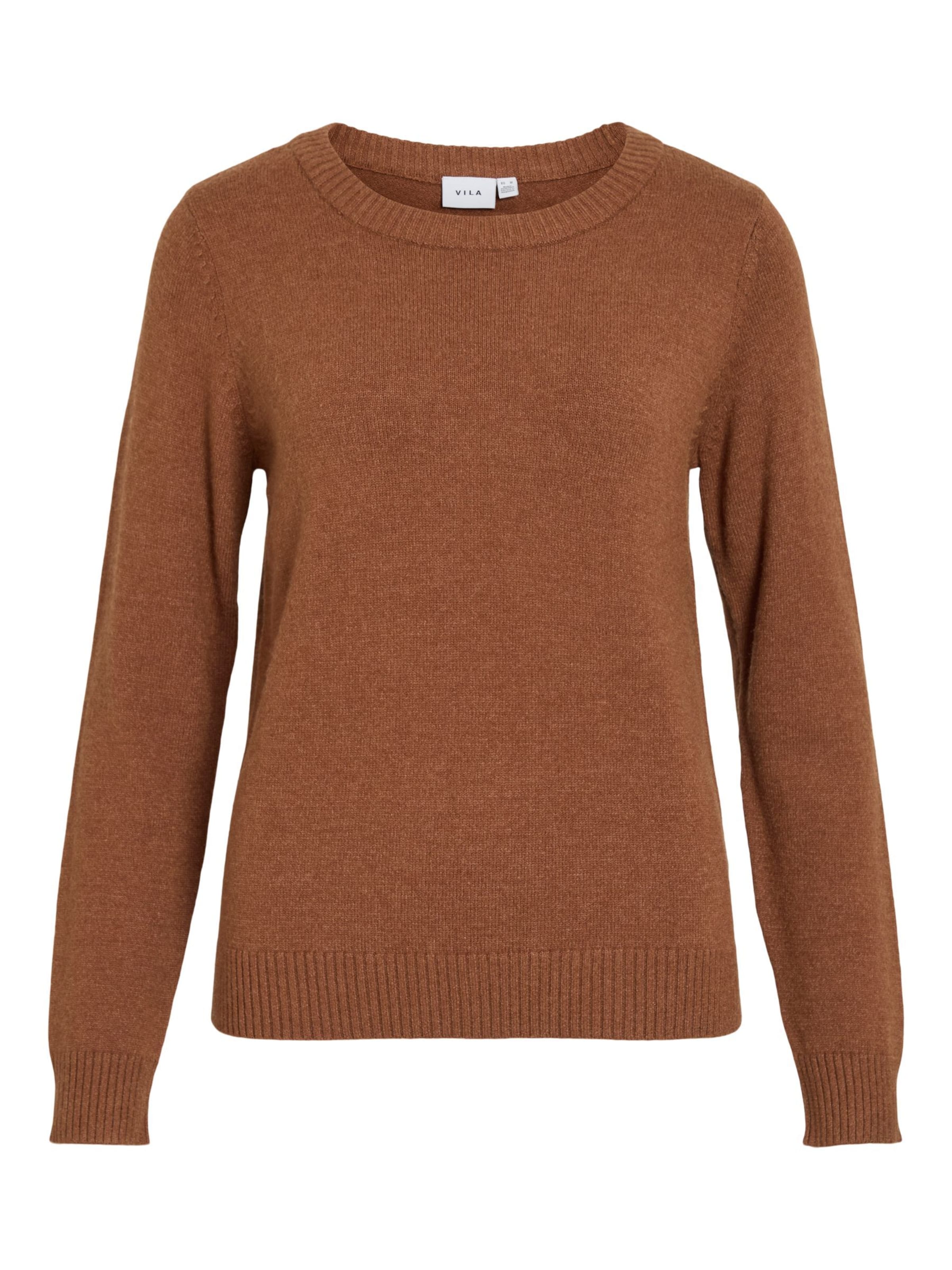 VILA Sweater in XS in Brown, Item view