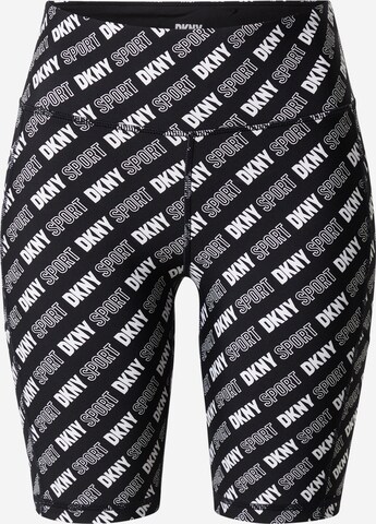 DKNY Performance Pants in Black: front