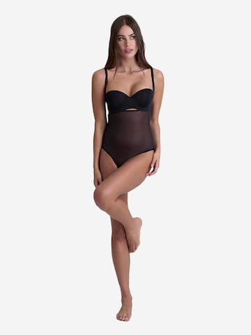Bye Bra Shapingbody 'Forming Tulle WYOB Bodysuit' in Schwarz