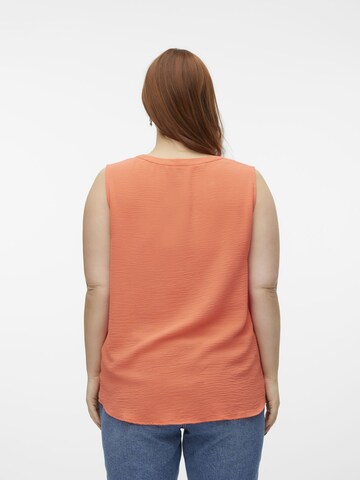Vero Moda Curve Blouse 'ELVA' in Rood