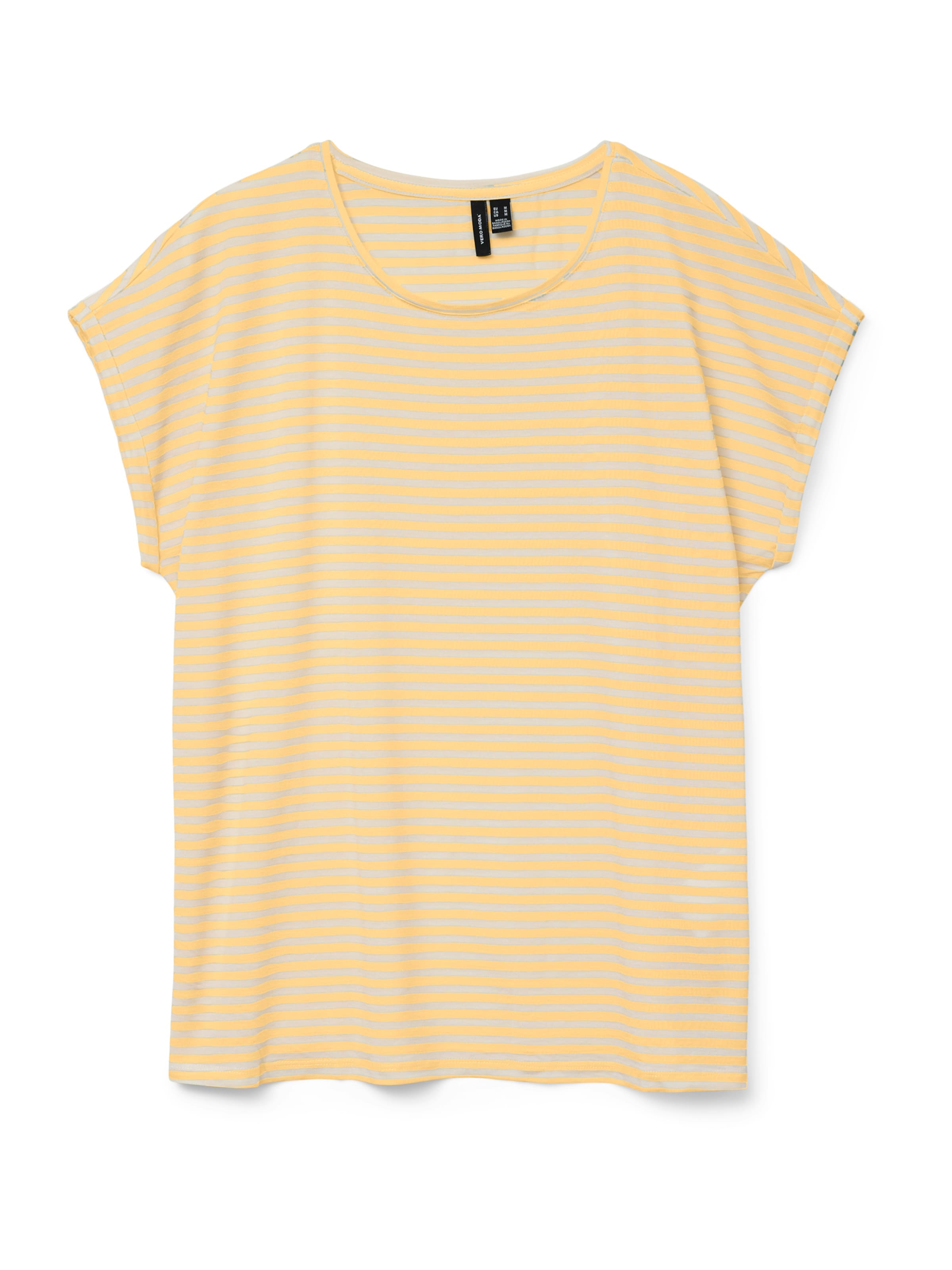 Aware Shirt 'VMAVA' in Yellow: front
