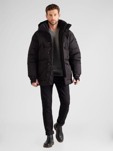 Calvin Klein Jeans Zimná bunda - Čierna