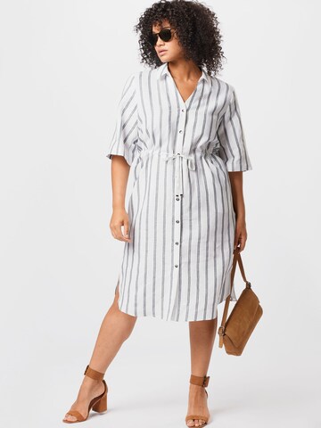 Persona by Marina Rinaldi Shirt Dress 'DOLINA' in White