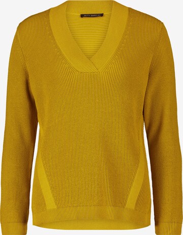 Pullover di Betty Barclay in giallo: frontale