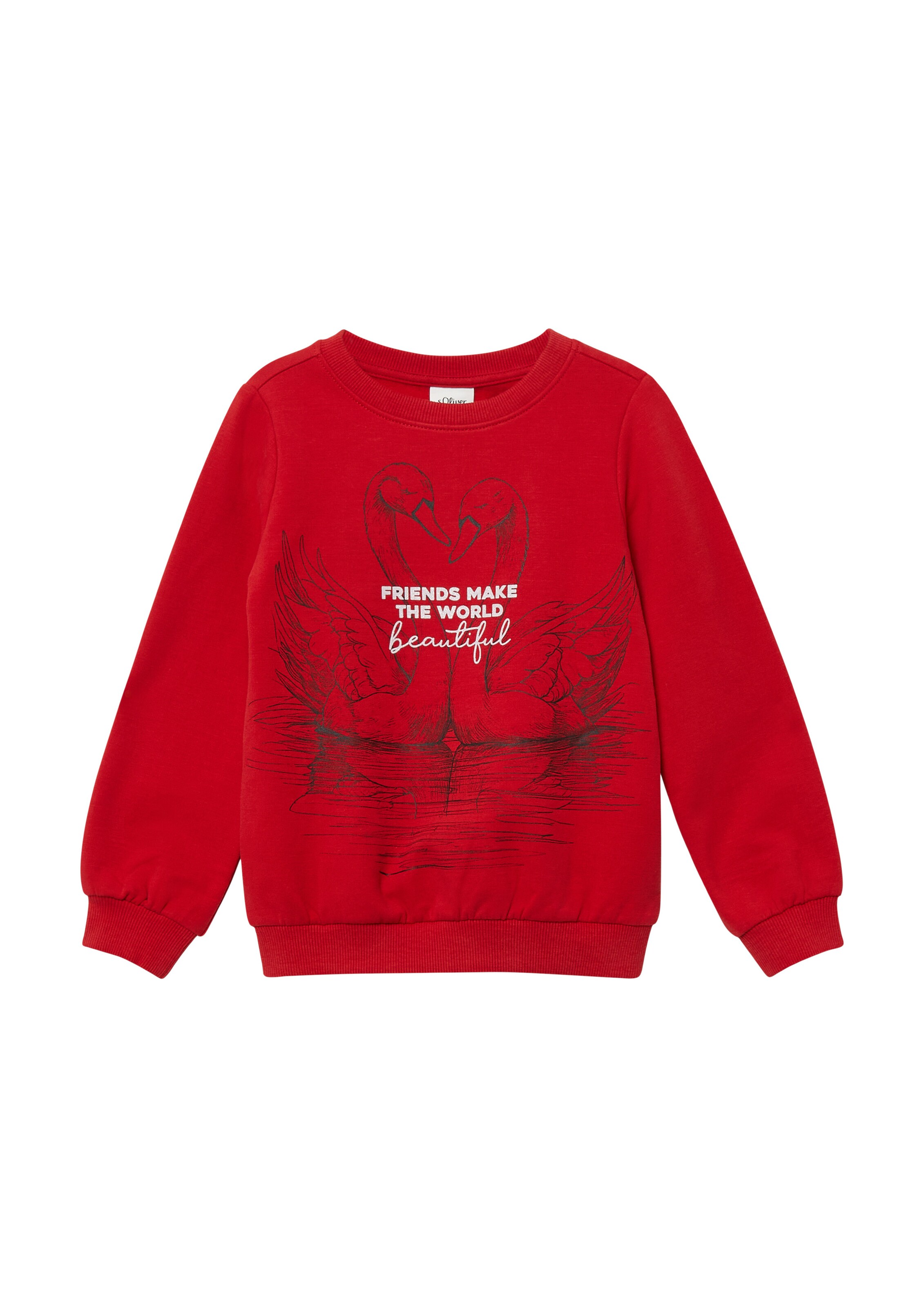 s.Oliver Sweatshirt in Rot: Vorderseite