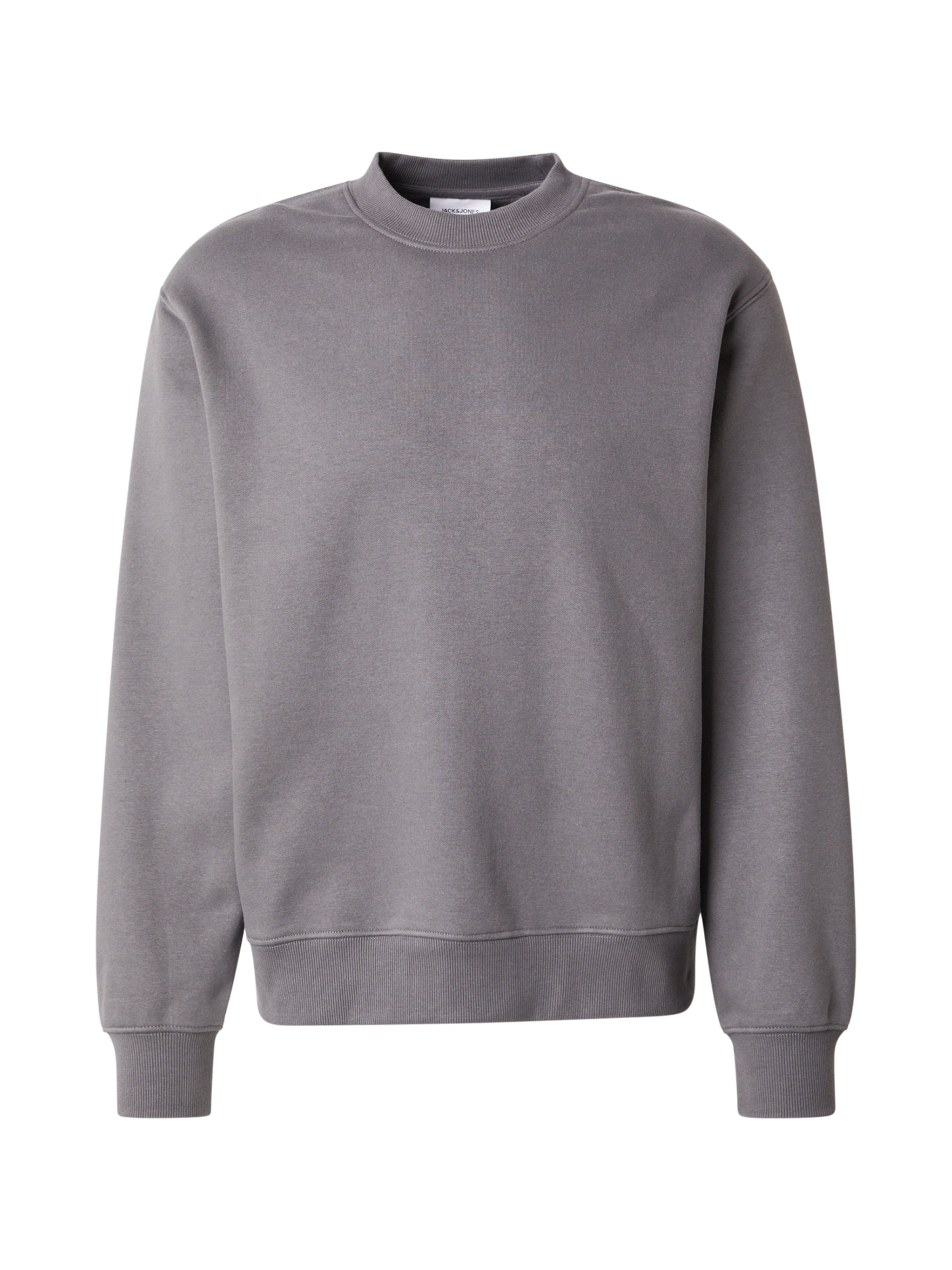 JACK & JONES Sweatshirt 'JJEUrban Edge' in Grey: front