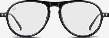 TWIG Concept Milano Glasses 'Thiele BlueLight' in Black: front