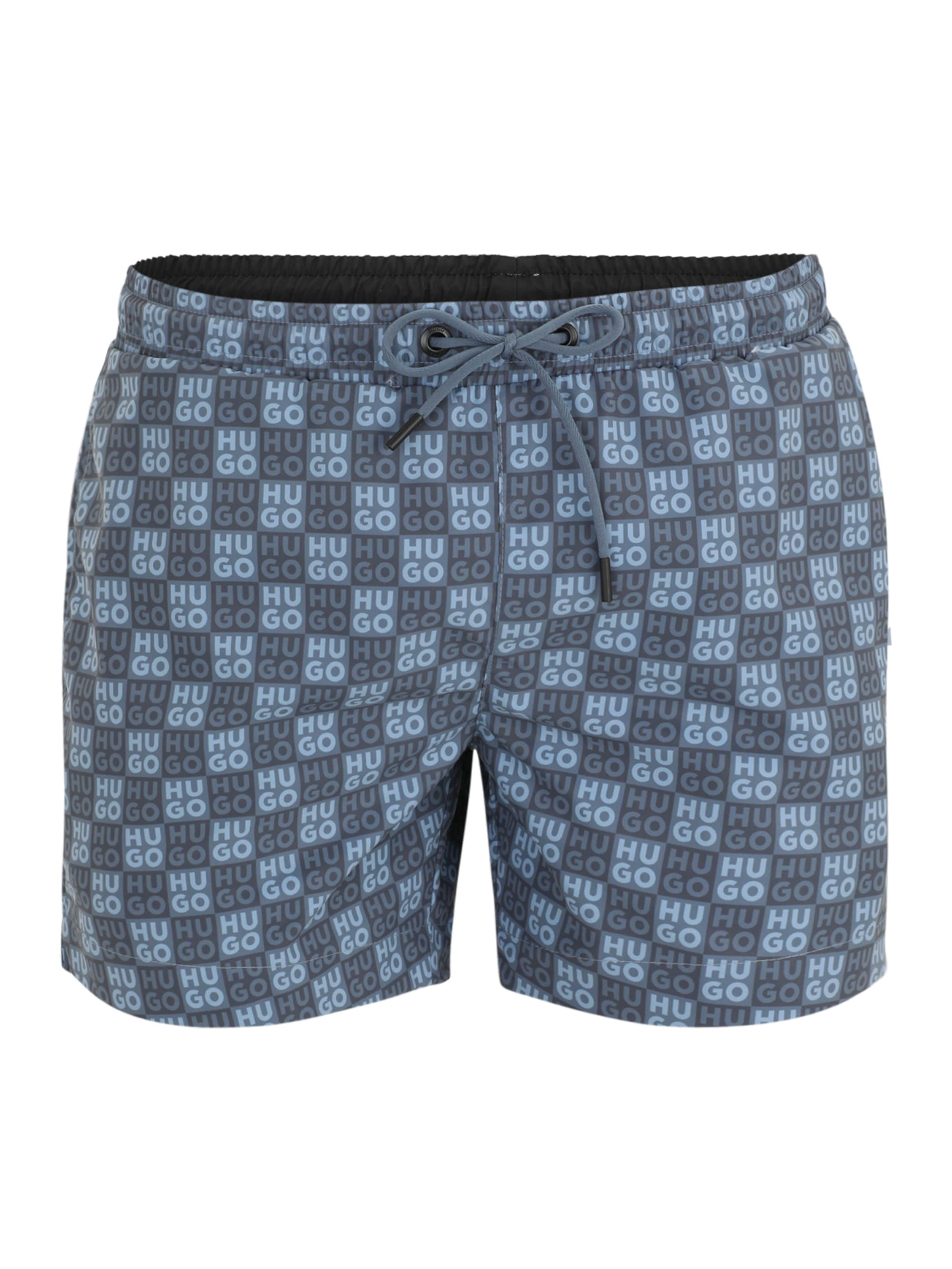 HUGO Плавательные шорты 'Aaron' в Синий / Опаловый, Обзор товара