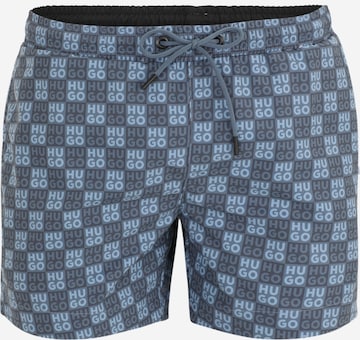 Șorturi de baie 'Aaron' de la HUGO pe albastru: față