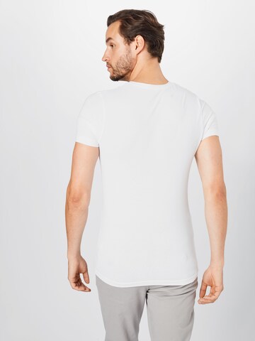 Coupe regular T-Shirt 'Level 5' OLYMP en blanc