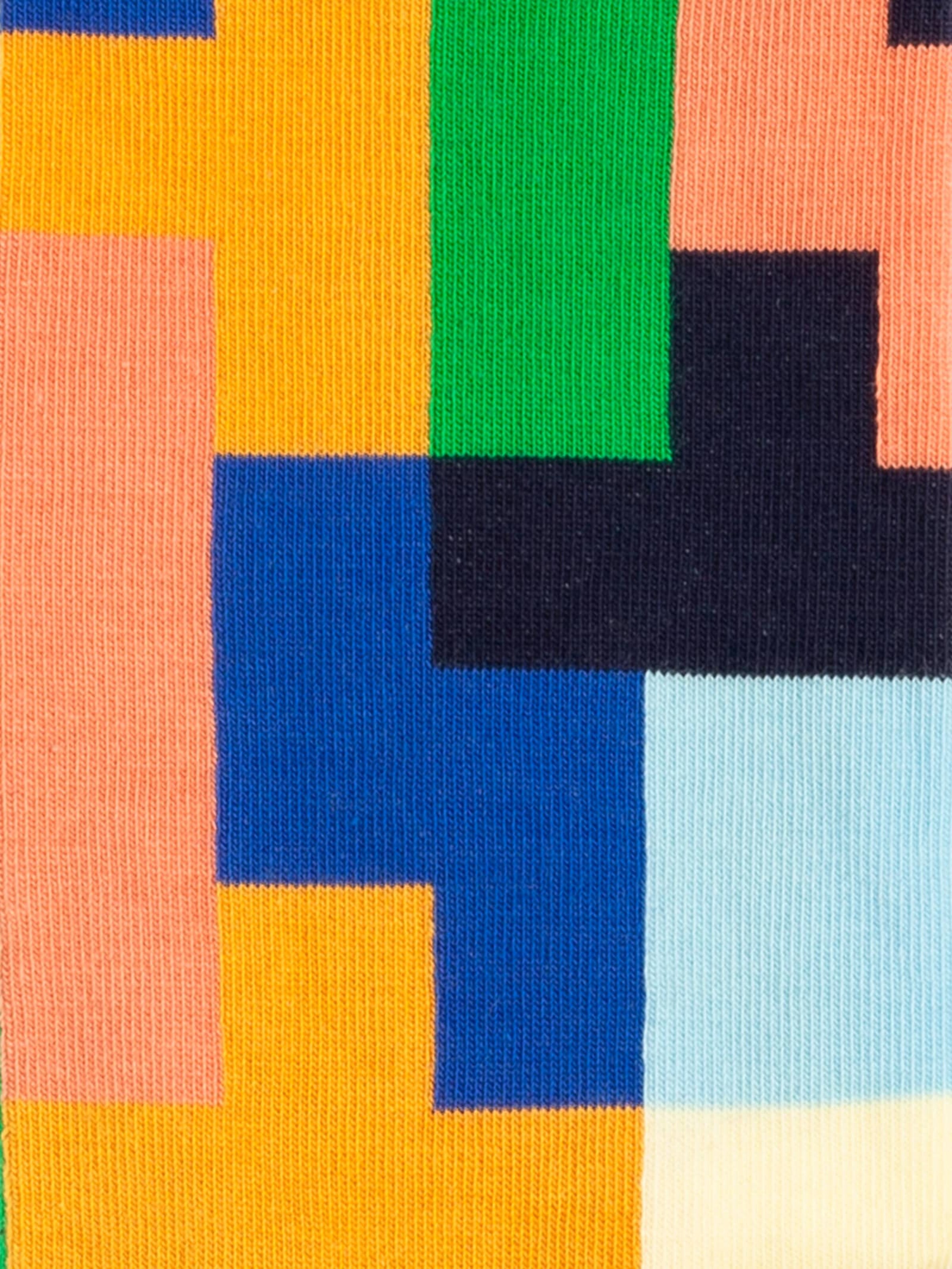 DillySocks Sokken 'Geschenkbox - Geometric Illusion' in Gemengde kleuren