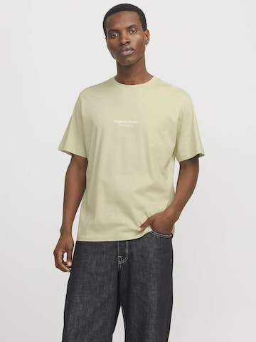 JACK & JONES Bluser & t-shirts 'JORVestebro' i beige: forside