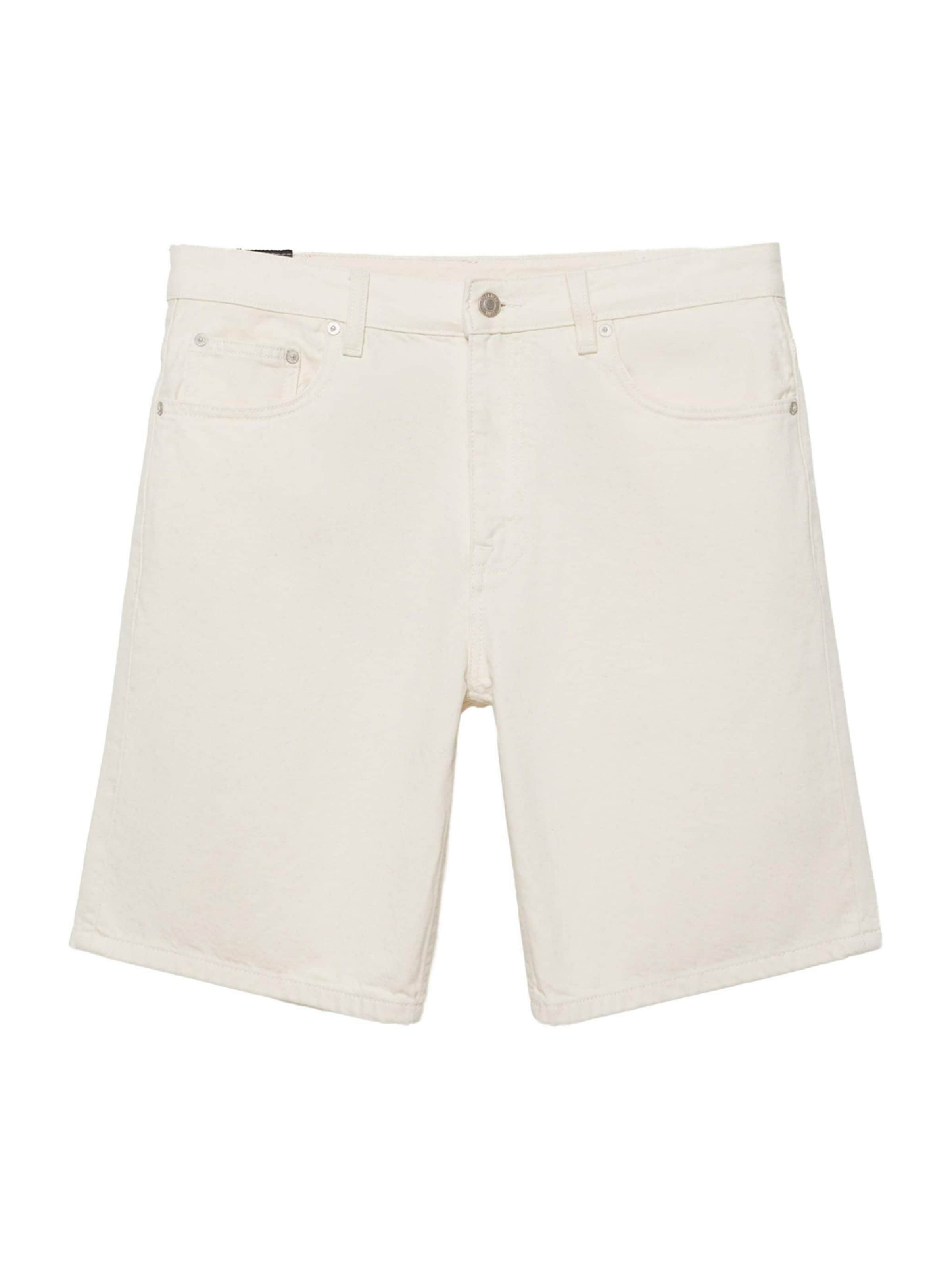 Pull&Bear Jeans in Beige: front