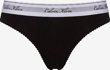 Calvin Klein String in Grijs: voorkant