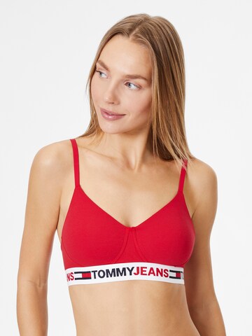 Bustier Soutien-gorge Tommy Hilfiger Underwear en rouge : devant