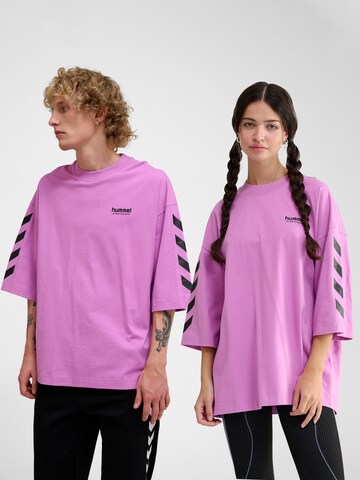 T-Shirt 'OVERSIZED WILLY' Hummel en rose : devant