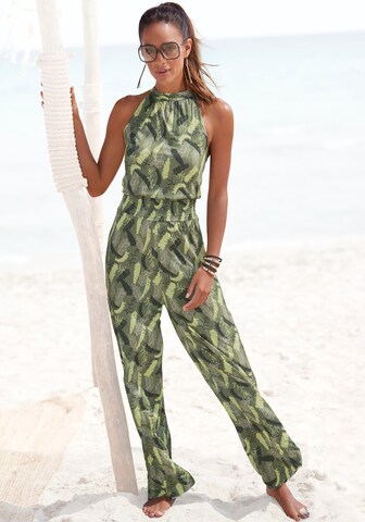 s.Oliver Jumpsuit 'LM' in Groen: voorkant