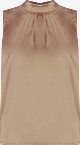 FRESHLIONS Blouse in Beige: voorkant