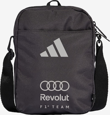 ADIDAS PERFORMANCE Sporttasche 'Audi Formula One Team DNA' in Schwarz: Vorderseite