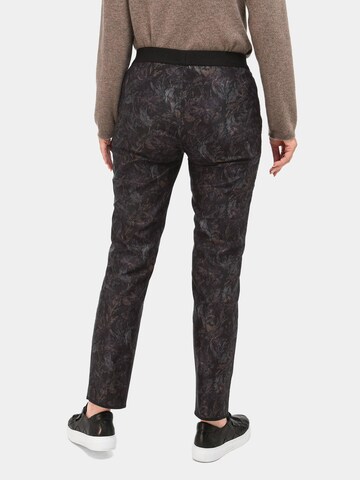 Goldner Regular Hose 'LOUISA' in Schwarz