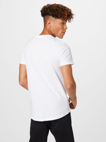 TOM TAILOR DENIM T-Shirt in Weiß