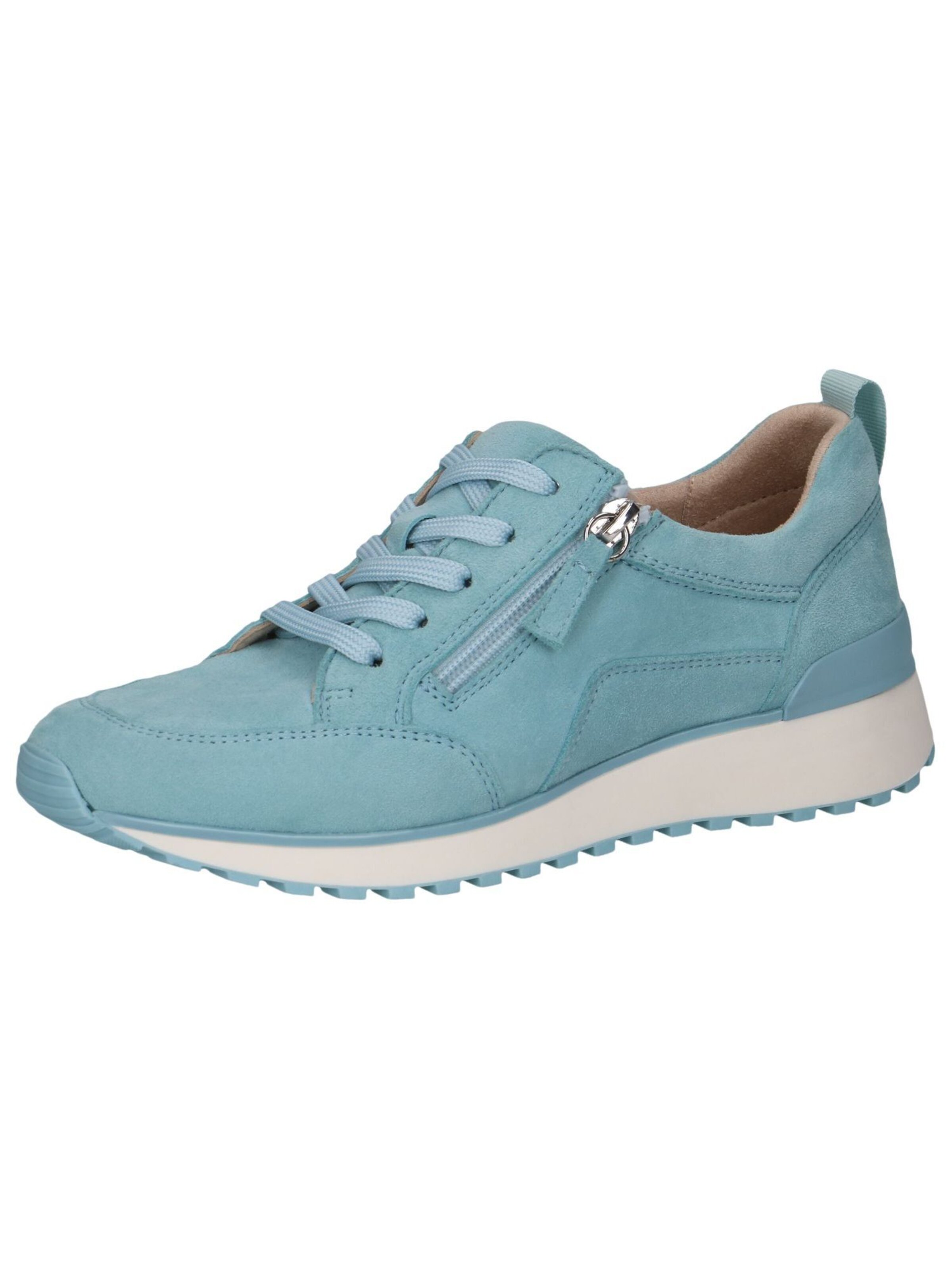 CAPRICE Athletic Lace-Up Shoes in Blue: front