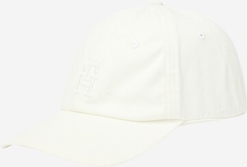 Casquette TOMMY HILFIGER en blanc : devant