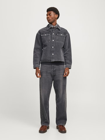 JACK & JONES - Loosefit Vaquero 'JJIRon JJOriginal' en negro