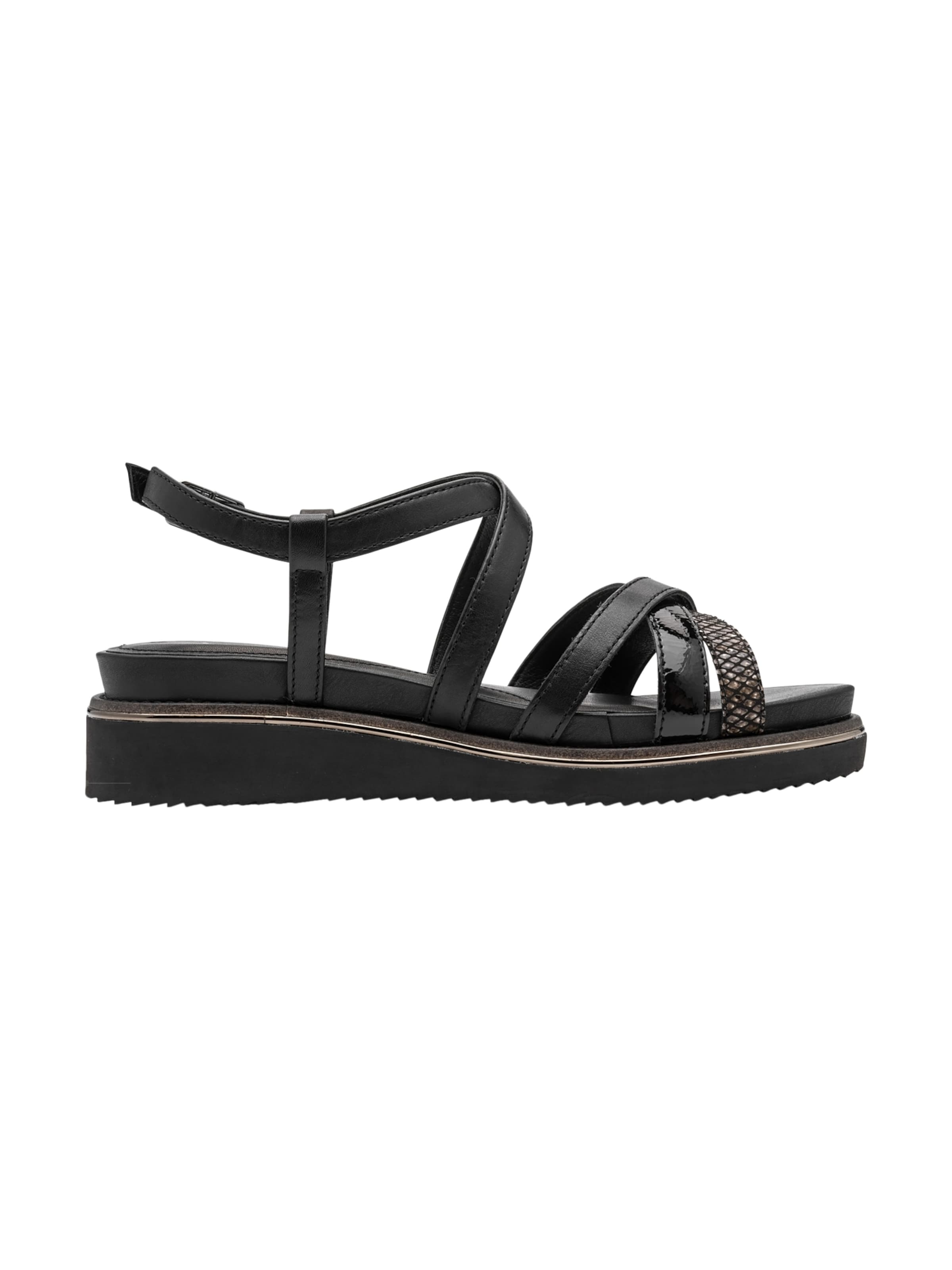 Sandalo di Tamaris in nero