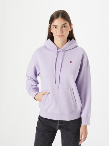 LEVI'S ® Bluzka sportowa 'Standard Hoodie' w kolorze fioletowy: przód
