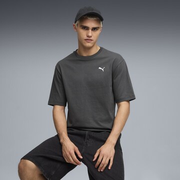 T-Shirt 'Wardrobe Ess' PUMA en gris : devant