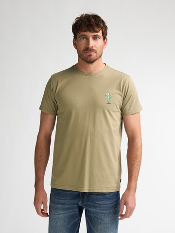 T-Shirt Petrol Industries en marron