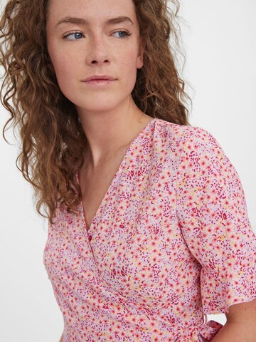 VERO MODA Bluse 'Henna' in Pink