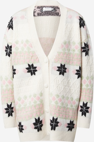 ONLY Knit Cardigan 'ZINA' in White: front