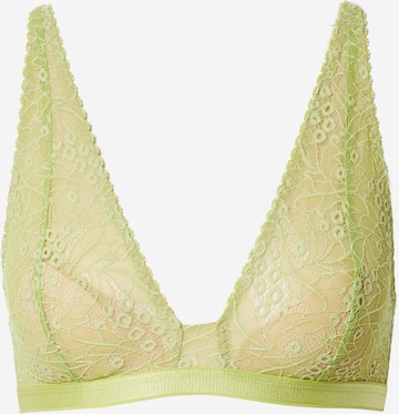 Underprotection Bra 'EMMA' in Green: front