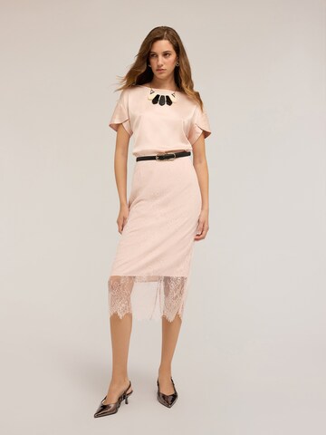 Chemisier MOTIVI en beige