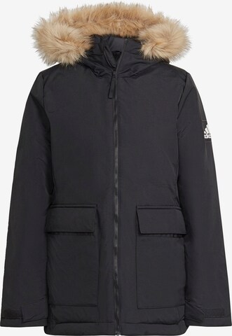 ADIDAS SPORTSWEAR Outdoor Jacket in Black: front