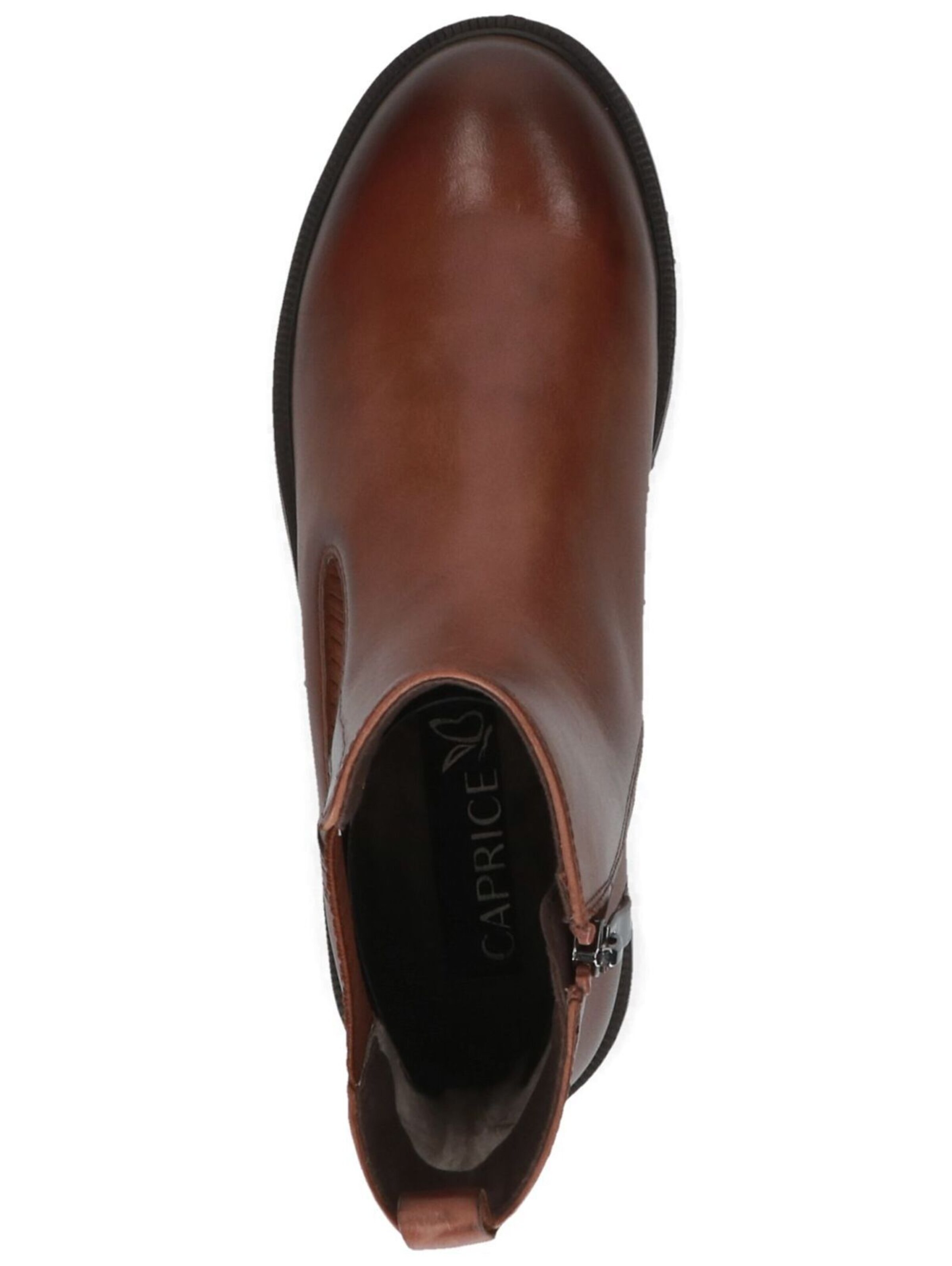CAPRICE Chelsea Boots in Brown