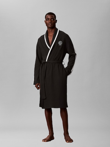 Calvin Klein Bademantel in Schwarz