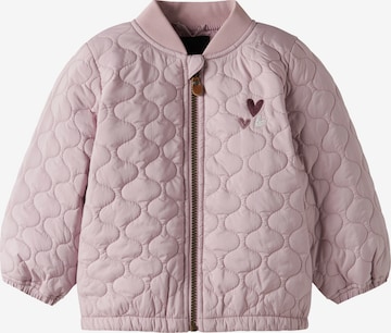 NAME IT Välikausitakki 'NMFMarlon' värissä lila: etupuoli