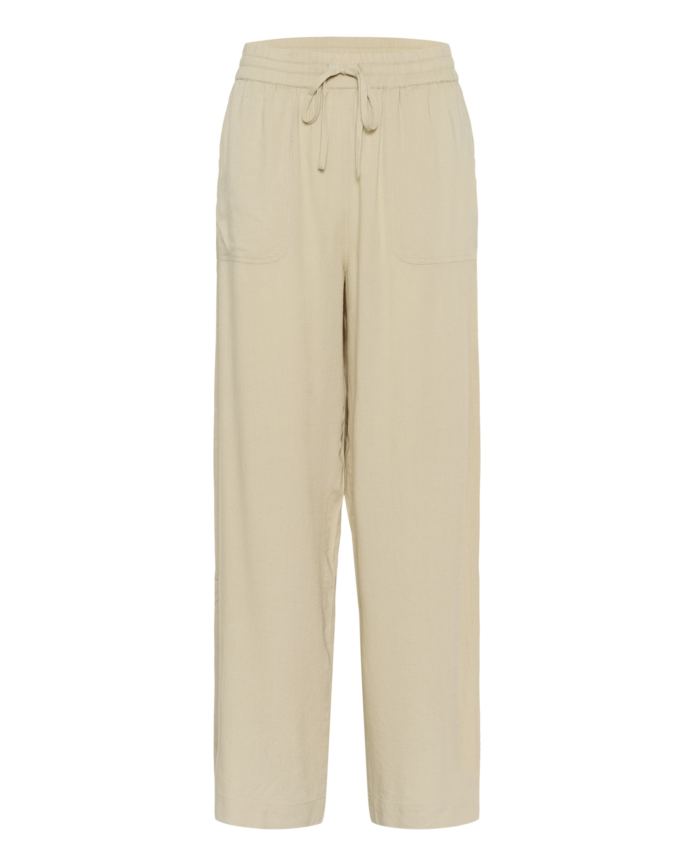 Kaffe Hose in Beige: Vorderseite