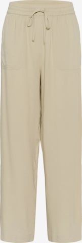 Pantalon Kaffe en beige : devant