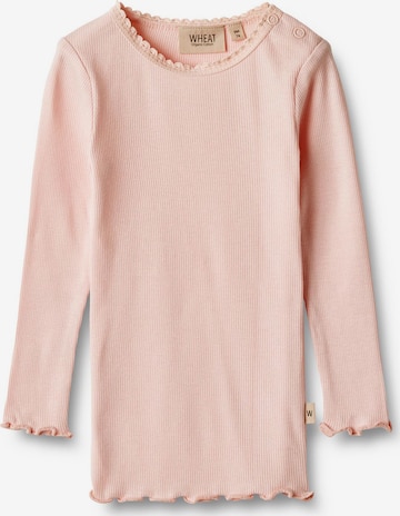 Wheat Shirt in Roze: voorkant