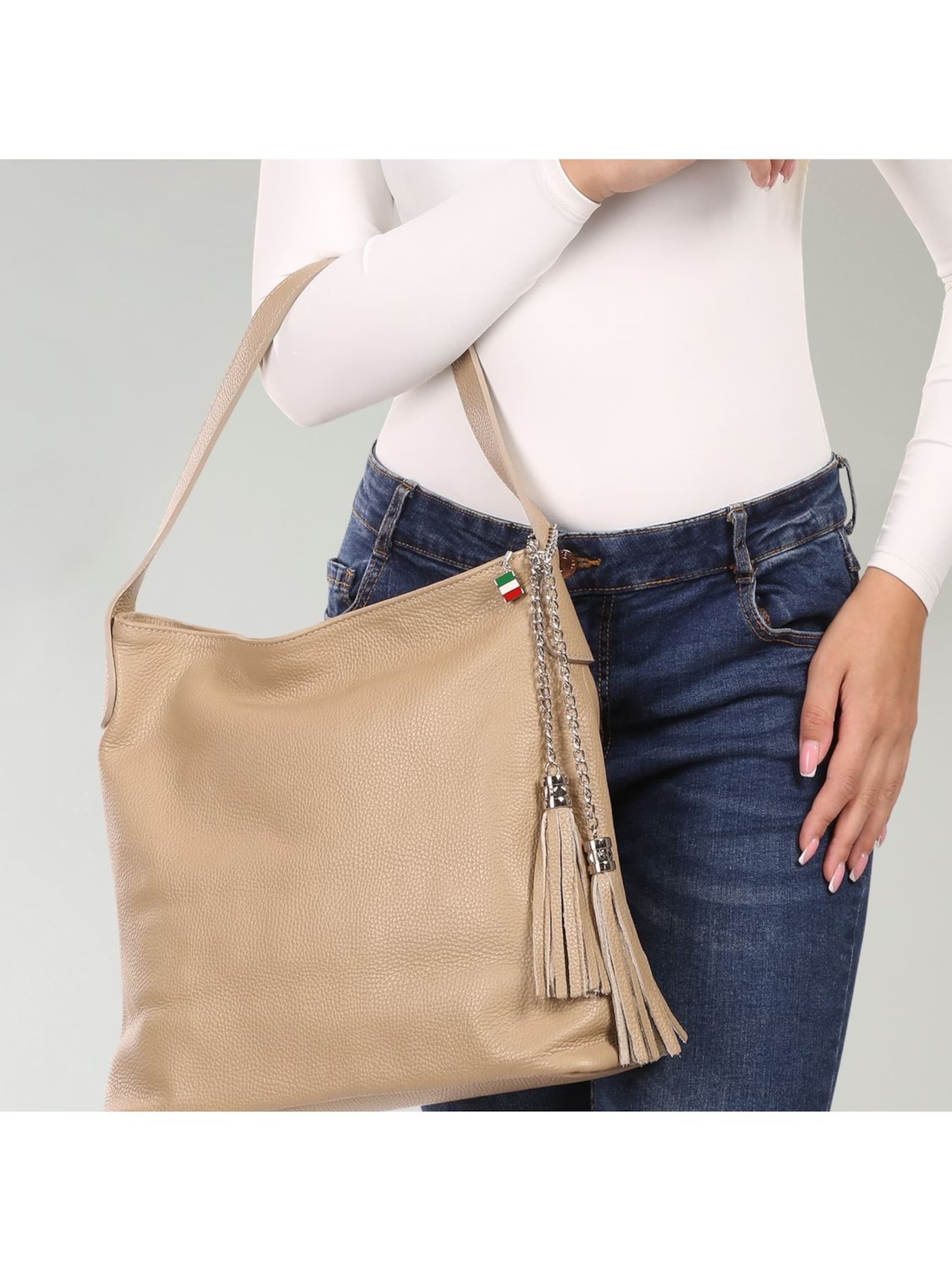 Sac bandoulière Florence en beige